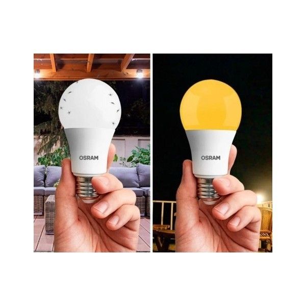 Osram 8W E27 Sinek Kovucu Beyaz-Sarı Led Ampul