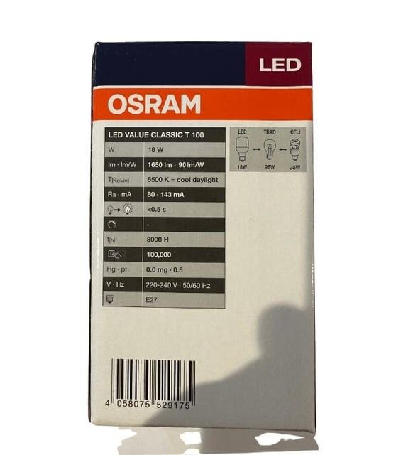 Osram Led Value 18W (104W) E27 Beyaz Led Ampul