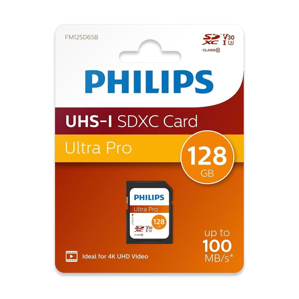 Philips 128Gb UHS-I MicroSDXC Hafıza Kartı
