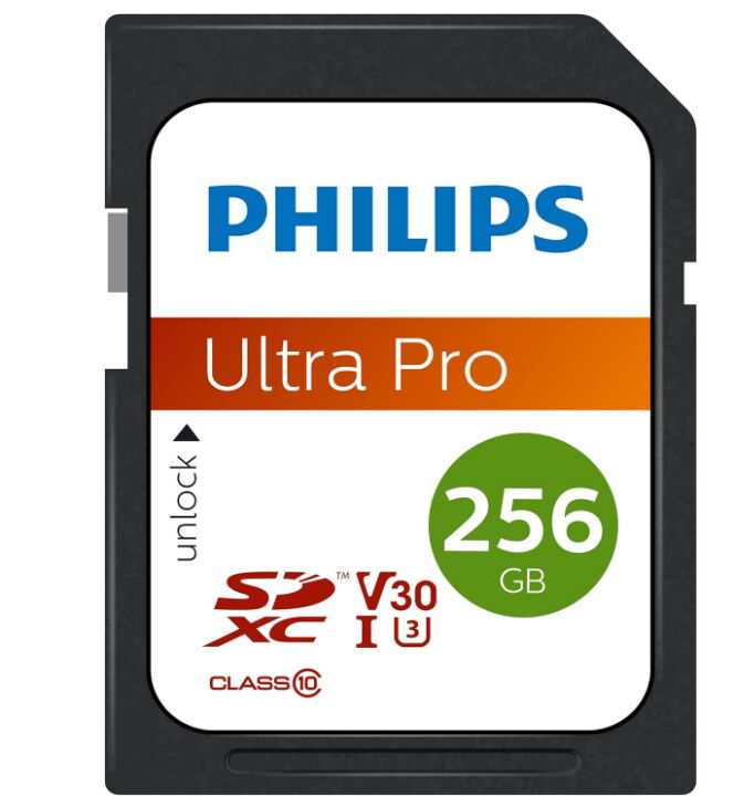Philips 256Gb UHS-I MicroSDXC Hafıza Kartı