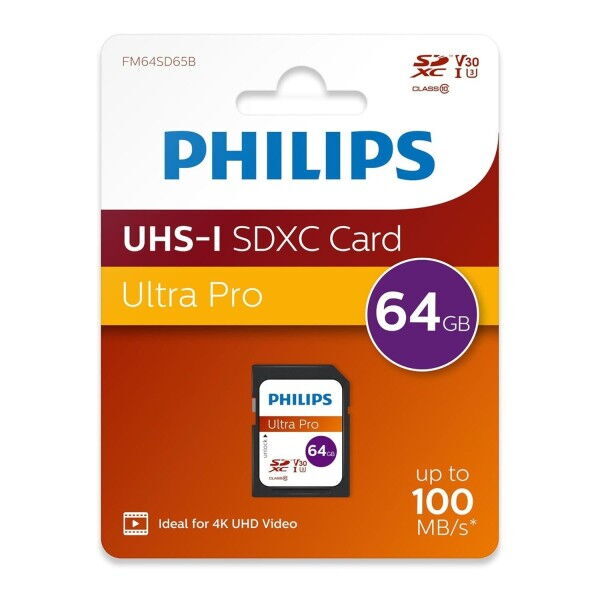 Philips 64Gb UHS-I MicroSDXC Hafıza Kartı