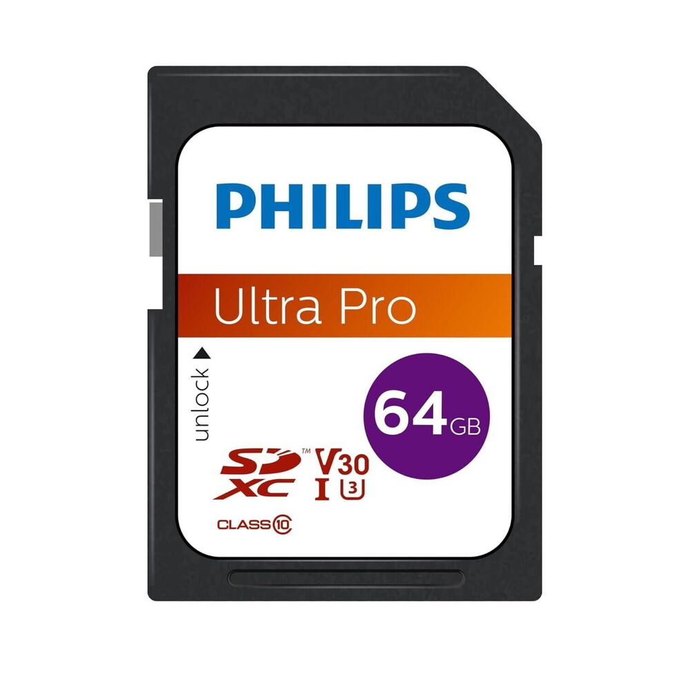 Philips 64Gb UHS-I MicroSDXC Hafıza Kartı