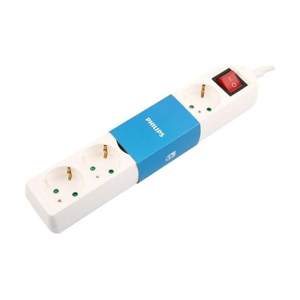 Philips SPS1050A Beşli 2m. ÇK Anahtarlı Grup Priz