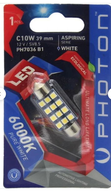 Photon C10W 12V Sofit Led Ampul 39mm
