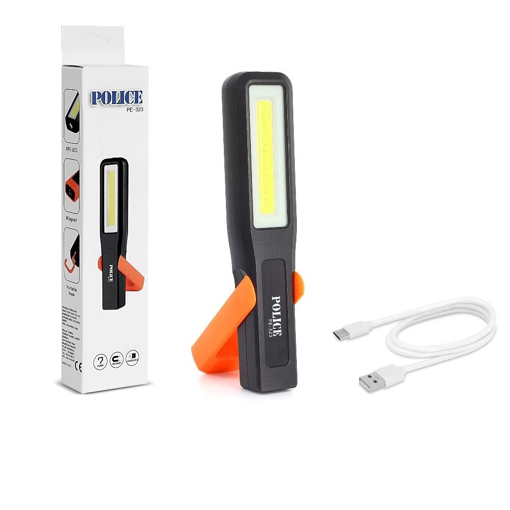 Police PE-323 Mıknatıslı Şarjlı Çalışma Feneri