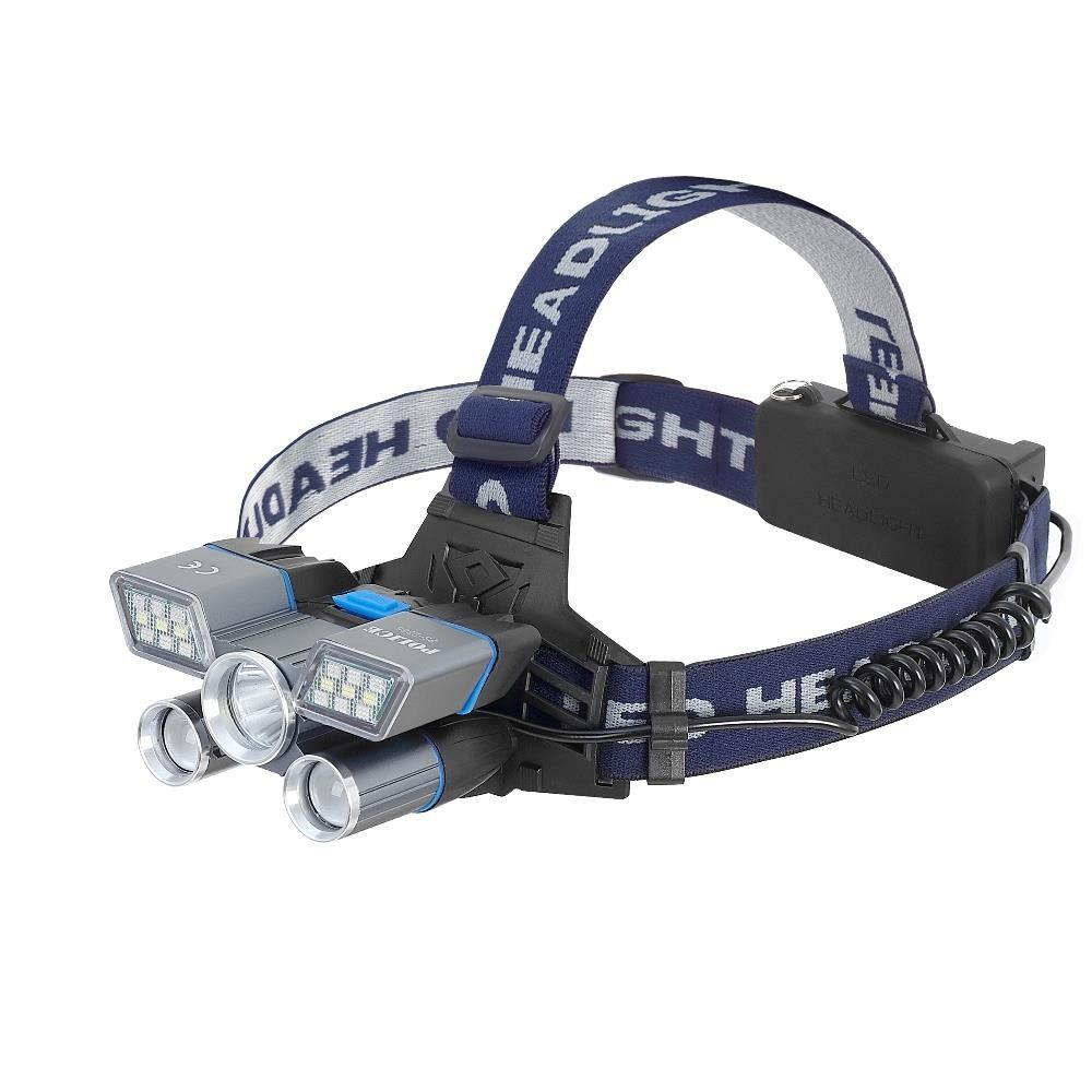 Police PS-2365 Beşli Şarjlı Kafa Feneri