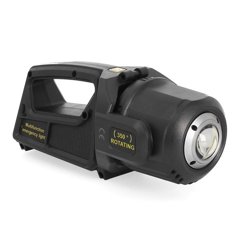 Police PS-384 Solar Spot Cob Ledli Powerbank Fener