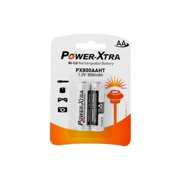 Power-Xtra 1.2V 800mAh AA-Ni-Cd Şarjlı Pil 2 li