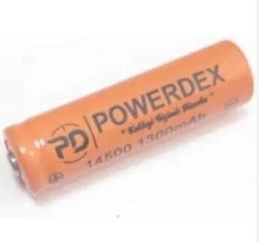 Powerdex 14500 3.7V 1300mAh Şarjlı Pil