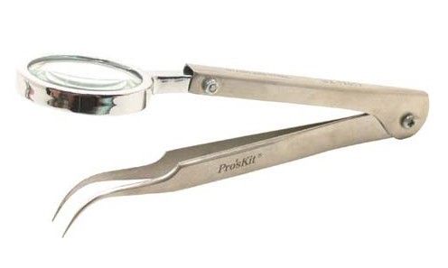 Proskit 1PK-TZ017 3x Mercekli Eğri Cımbız