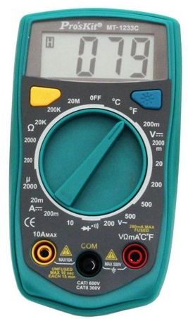 Proskit MT-1233C 3 1/2 Dijital Multimetre