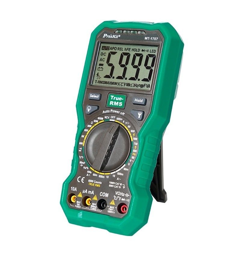 Proskit MT-1707 3 5/6 True Rms Dijital Multimetre