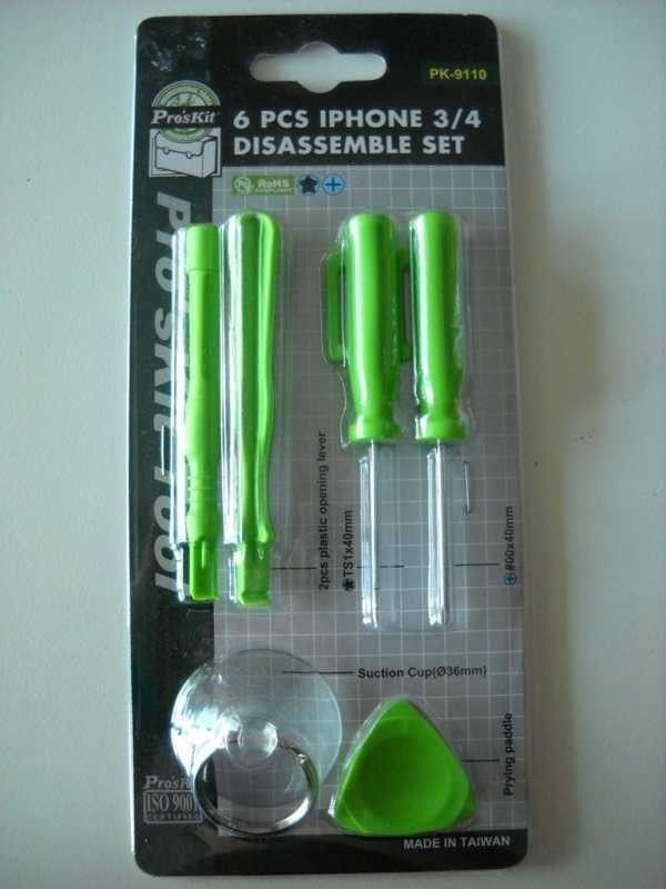 Proskit PK-9110 6 Parça İphone Tornavida Seti