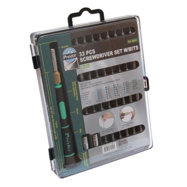 Proskit SD-9803 33 Parça Tornavida Seti
