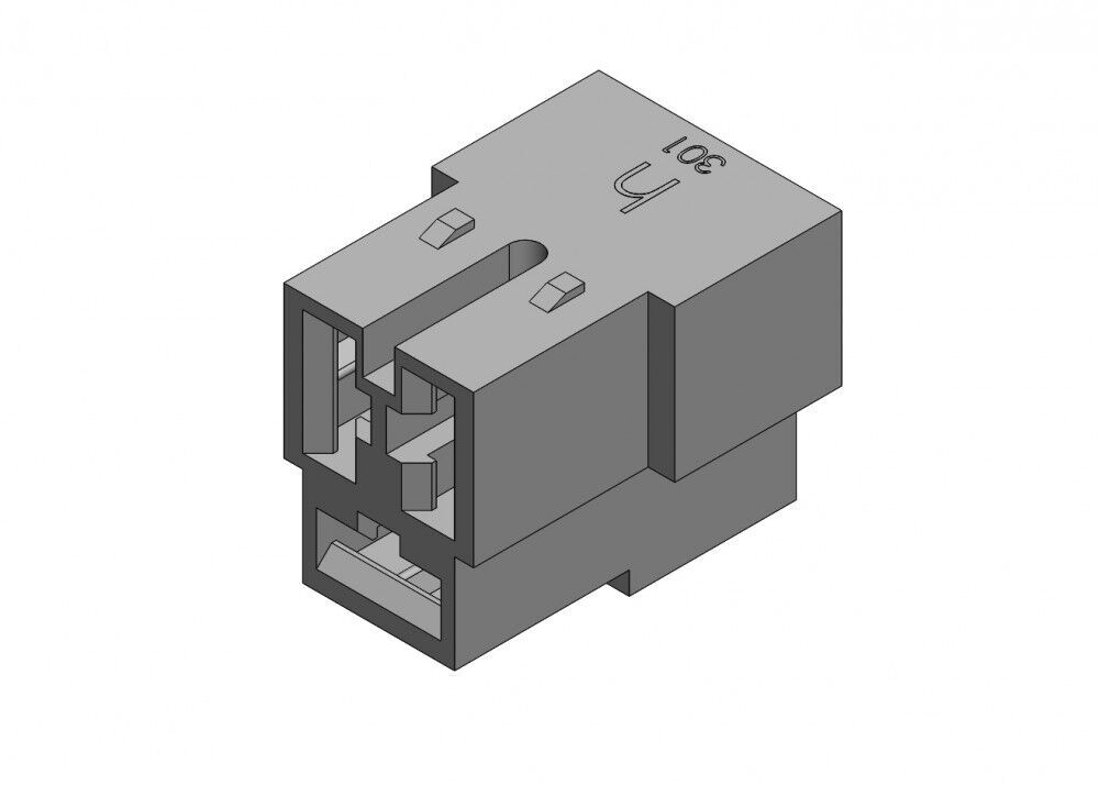 Rade 301/302 Üçlü Erkek-Dişi Konnektör Takımı
