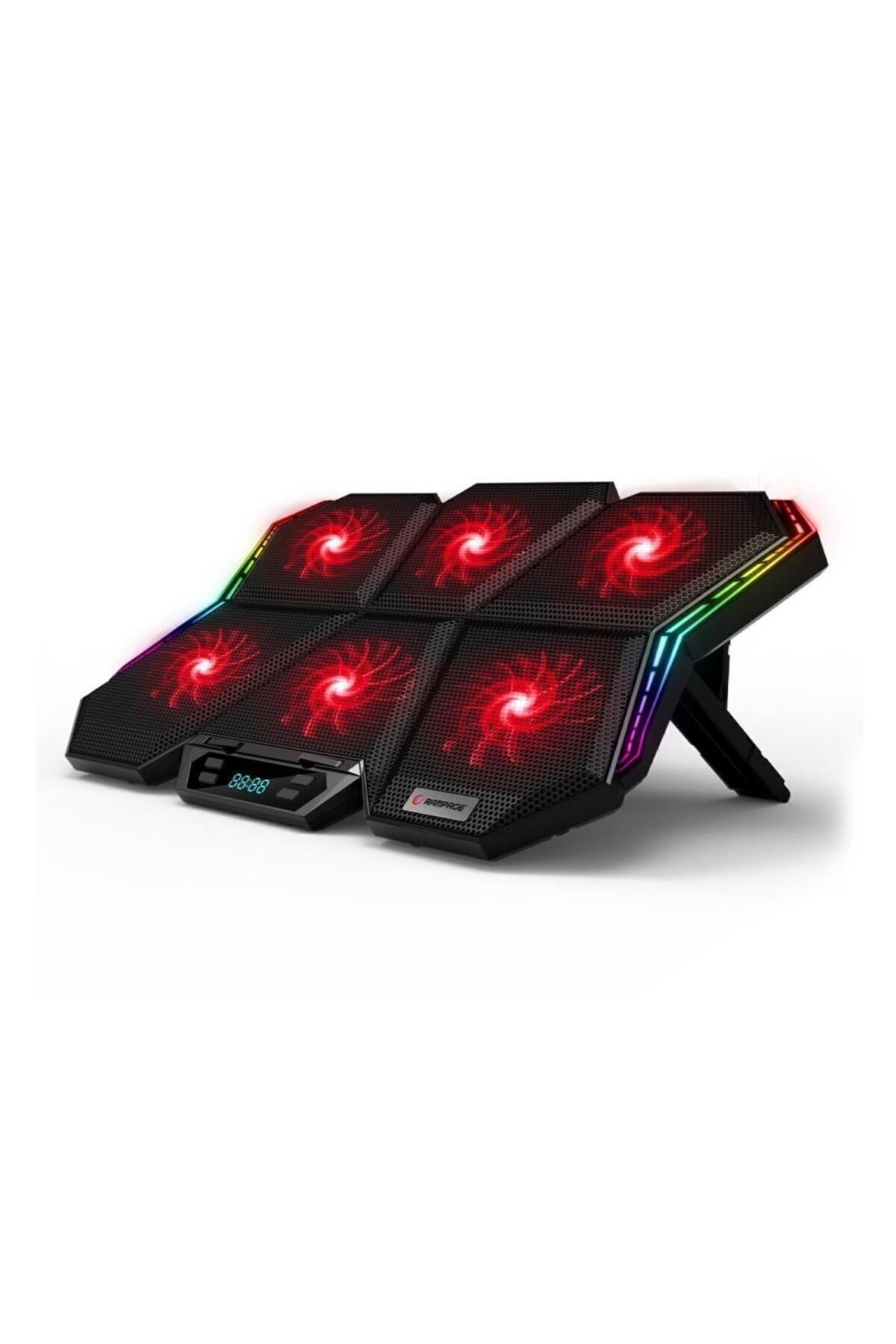 Rampage AD-RX44 X-GALE RGB Notebook Soğutucu Stand
