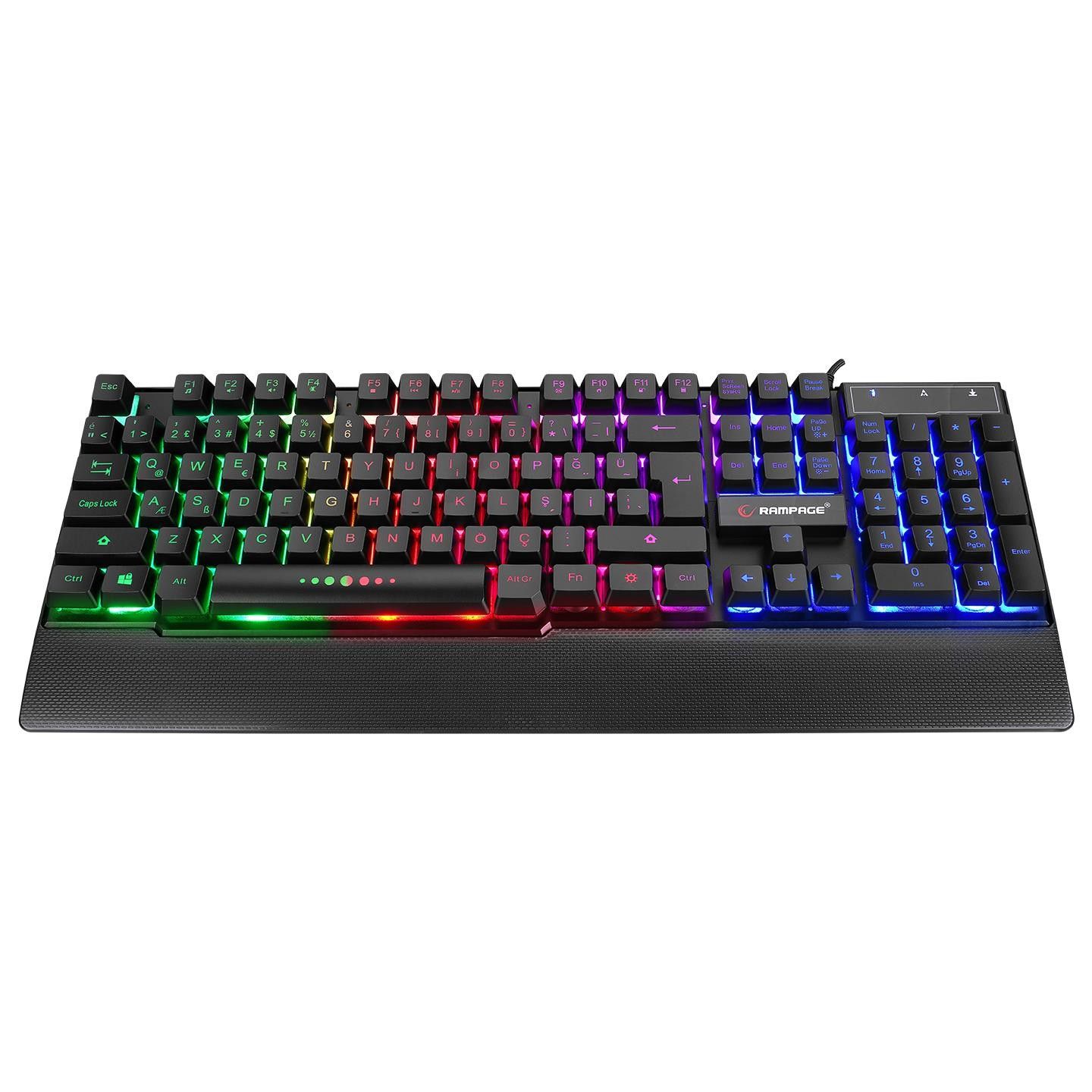 Rampage KB-R66 Bubble RGB Usb Oyuncu Klavye
