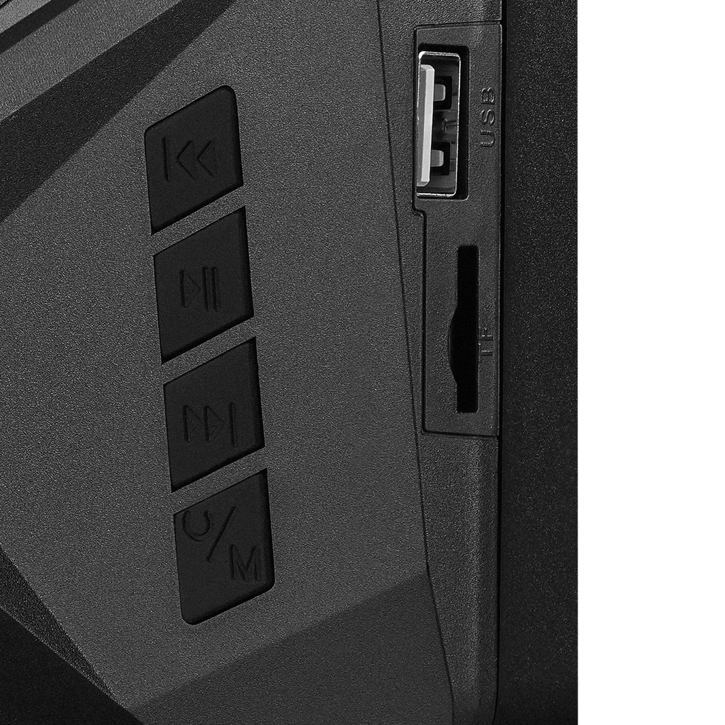 Rampage RMS-175BT 2+1 5W Rainbow Gaming Speaker