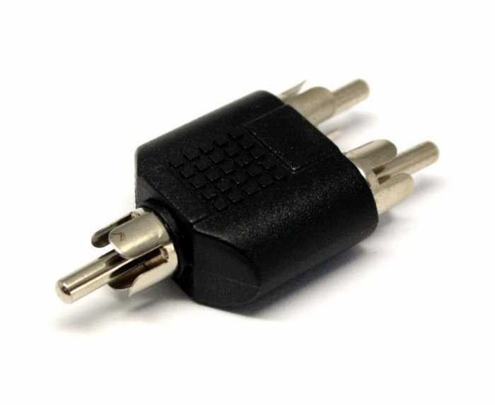 Rca Erkek 2 Rca Erkek Çevirici Adaptör