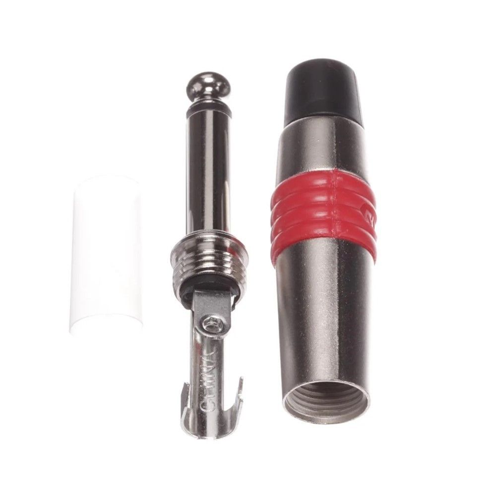 Rean NYS224C-2  6.3mm Mono Erkek Jack Kırmızı