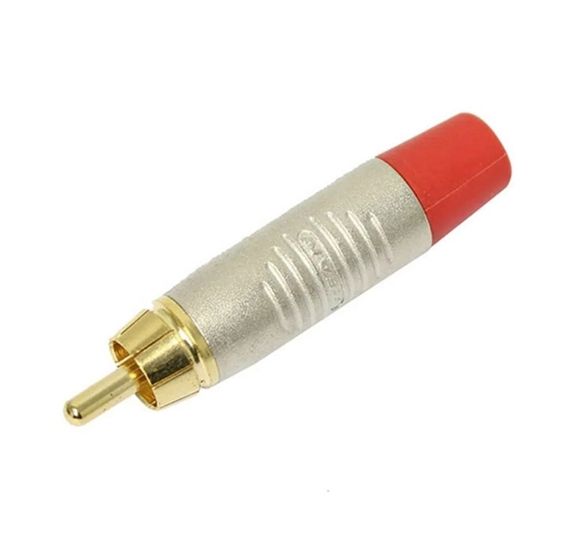 Rean RF2C-AU-2 Rca Erkek Konnektör Kırmızı