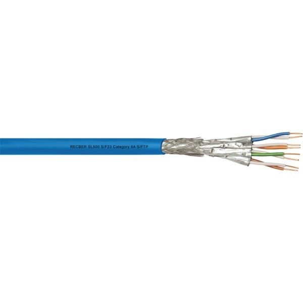 Reçber Cat6A Örgülü HalojenFree SL500 S/F23