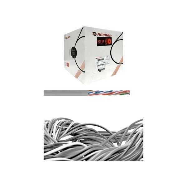 Reçber SL400 F/U23 Cat6 6 F/UTP 500m. Gri