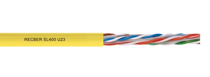 Reçber SL400 U23 LSZH Cat6 U/UTP 500m. Turuncu