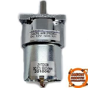 Redüktörlü Motor Küçük 12V 30 Rpm