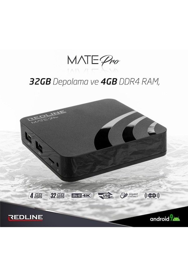 Redline Mate Pro 4Gb 32Gb Android 9.0 Tv Box