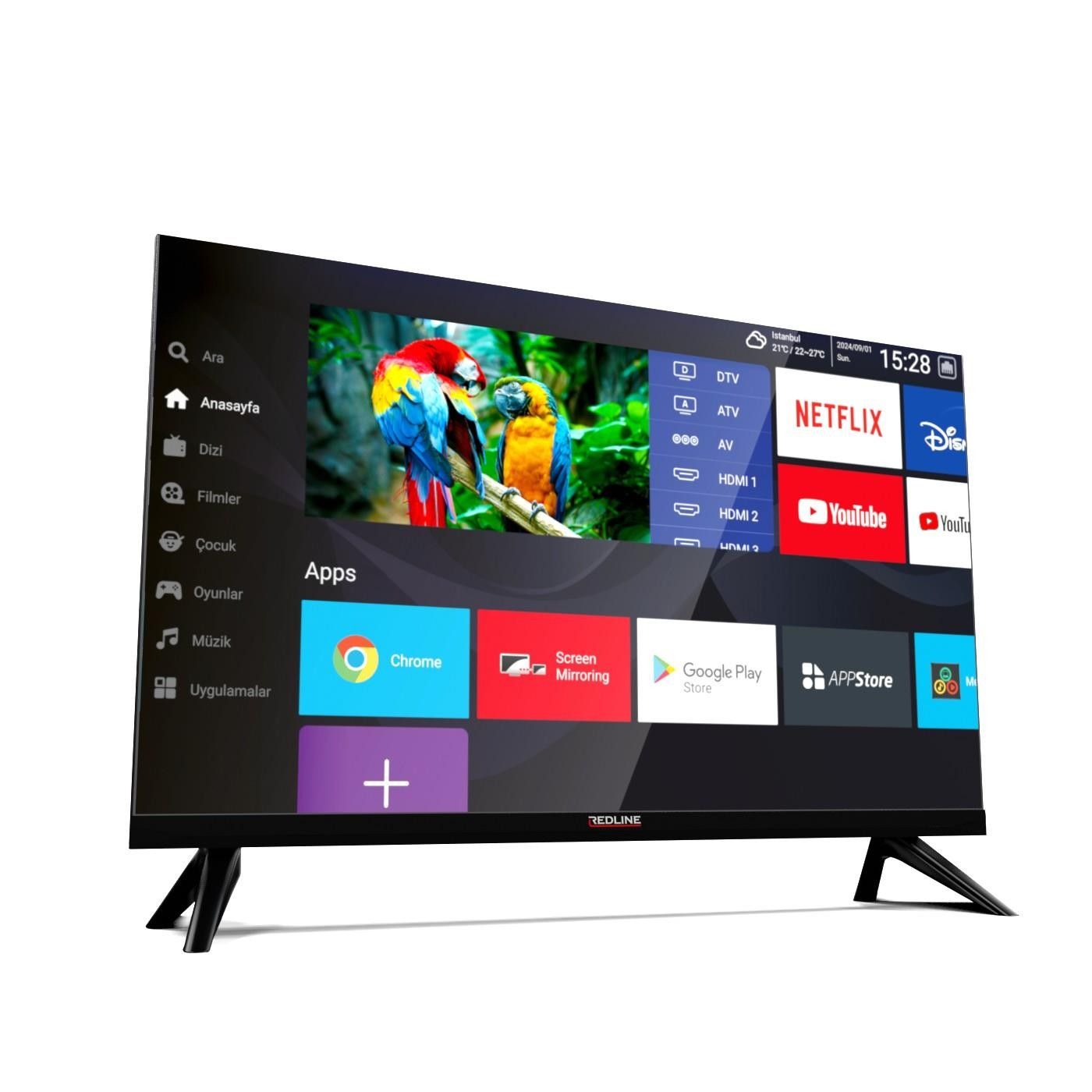 Redline MRT32 32" 81 Ekran FHD Android Led Tv