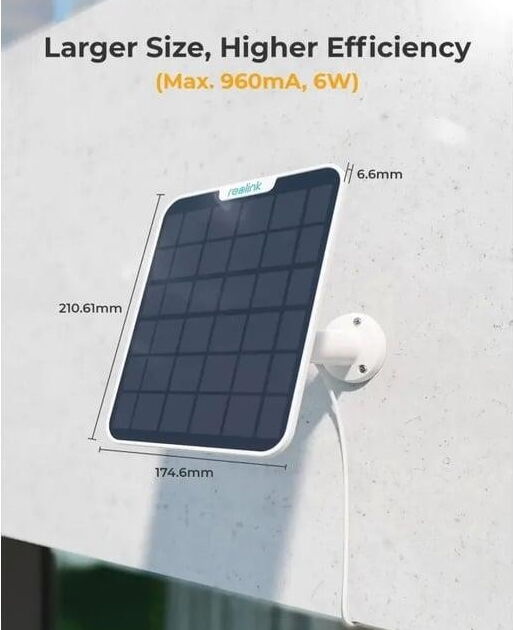 Reolink Solar Panel 6W Beyaz