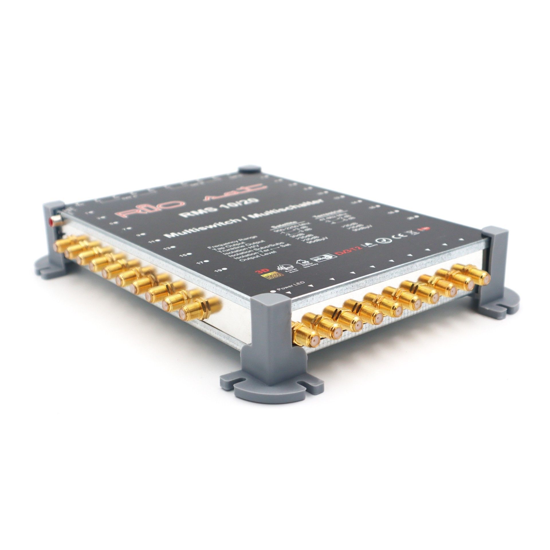 Riosat 10x20K 20 Çıkışlı Merkezi Sistem Santrali