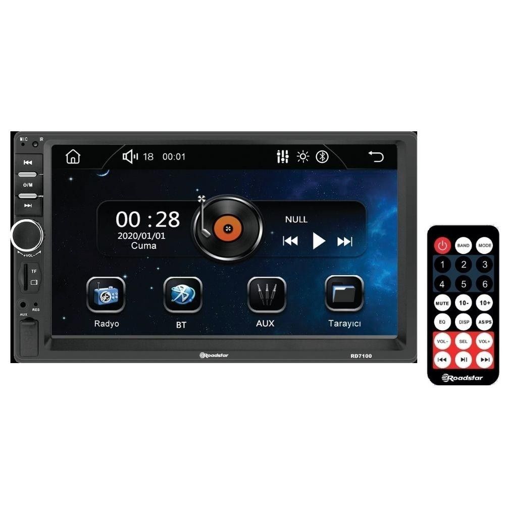 Roadstar RD7100 7" Double Din Oto Multimedya