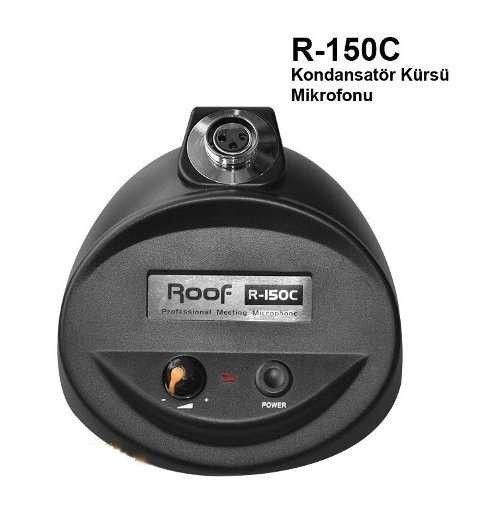 Roof R-150C Kondenser Kardioid Konferans Mikrofonu