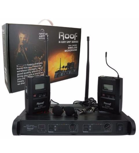 Roof R-920 2 Yaka 2 Kanal Uhf Dijital Telsiz Mikr.