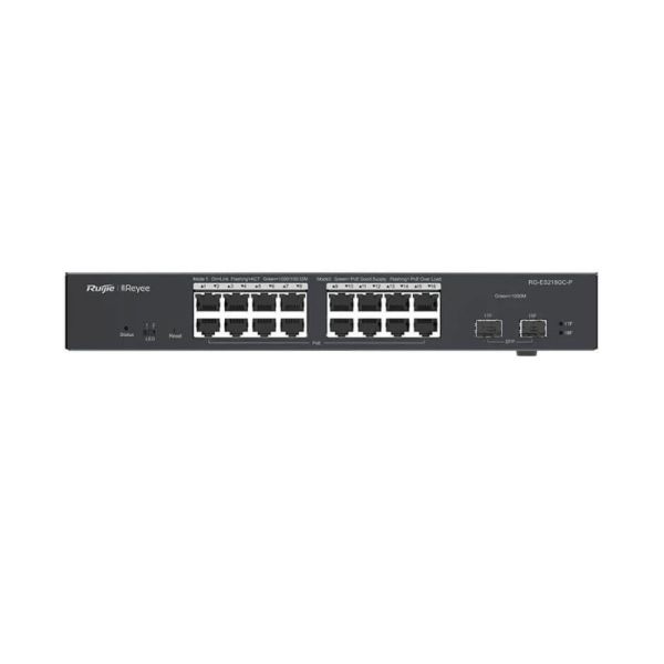 Ruijie RG-ES218GC-P 16 Port Gigabit 2XGB SFP PoE