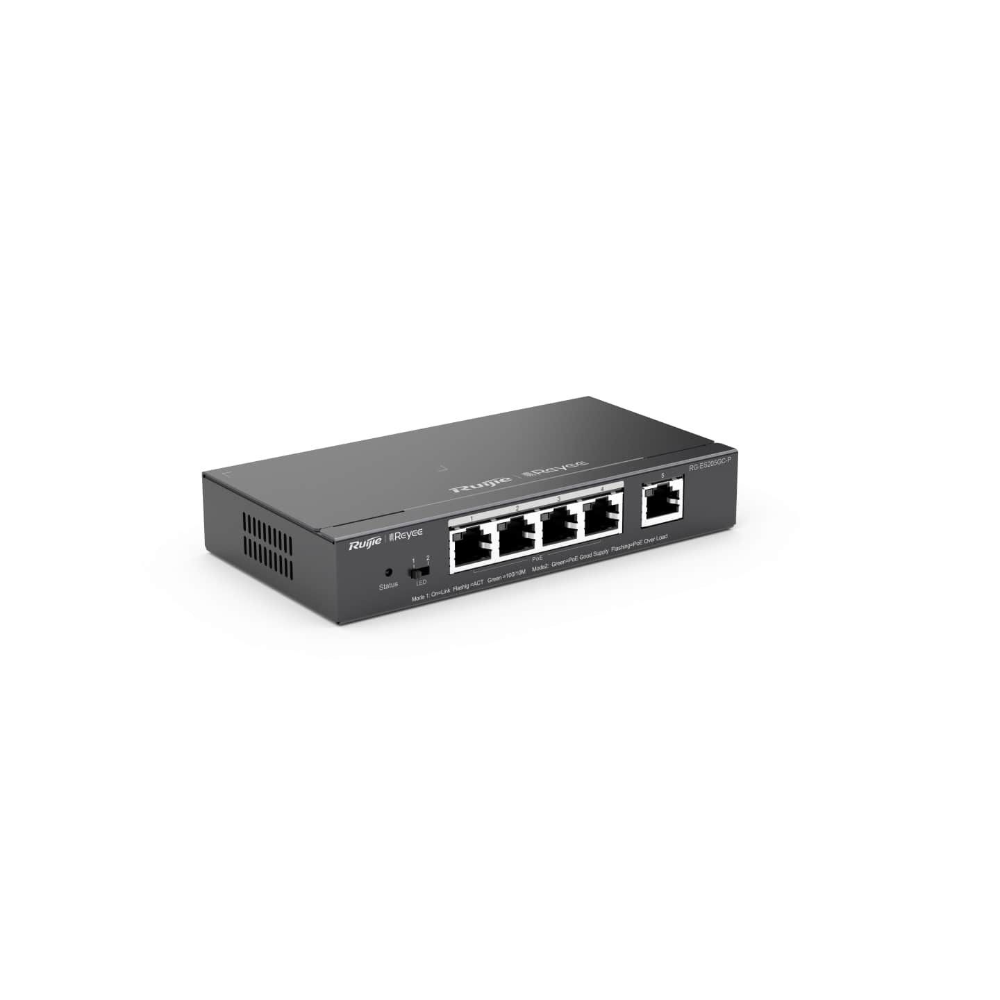 Ruijie Reyee RG-ES205GC-P 5 Port Gigabit Poe Switc