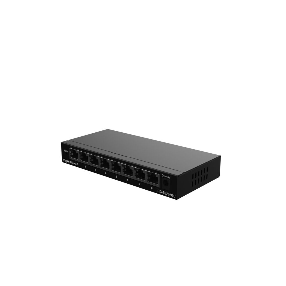 Ruijie RG-ES208GC 8 Port Gigabit+1XGB L2 Yönetileb