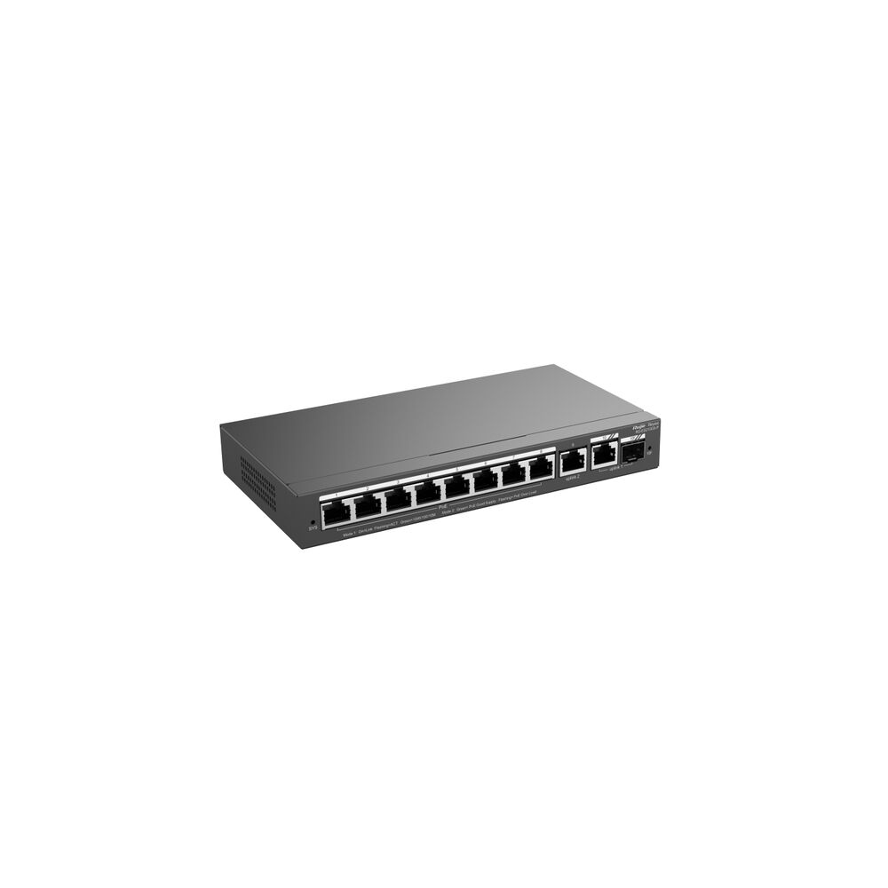 Ruijie RG-ES210GS-P 8 Port Gigabit 2xGB 1GB Combo
