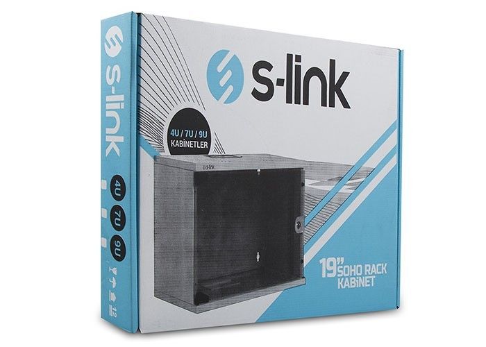 S-Link 04U 530x400 Soho Duvar Tipi Rack Kabinet