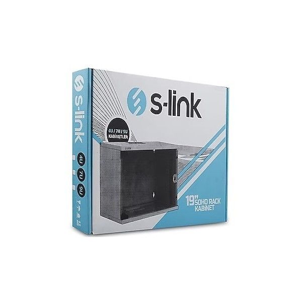 S-Link 09U 530x400 Soho Duvar Tipi Rack Kabinet