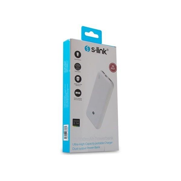 S-Link IP-A176 10000mAh Powerbank Beyaz