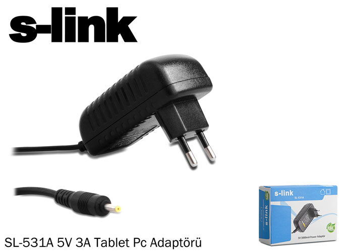 S-Link SL-531A 5V 3A Tablet/Pc Adaptörü