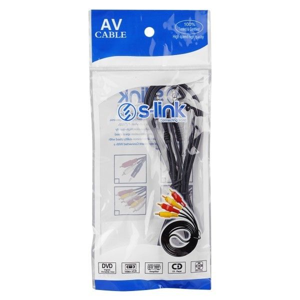 S-Link SL-859 3.5mm Stereo Ses Kablosu 1.5m