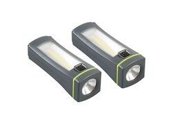 S-Link SL-8701 Yeşil 2x2W Kamp Lambası El Feneri