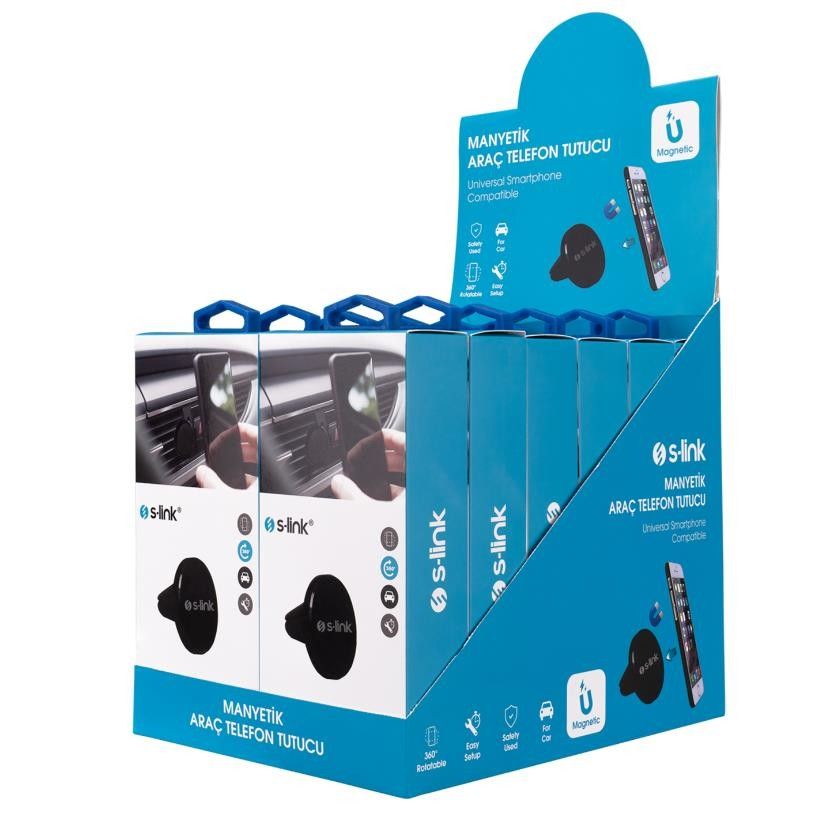 S-Link SL-AT18 Universal Siyah Araç Telefon Tutucu