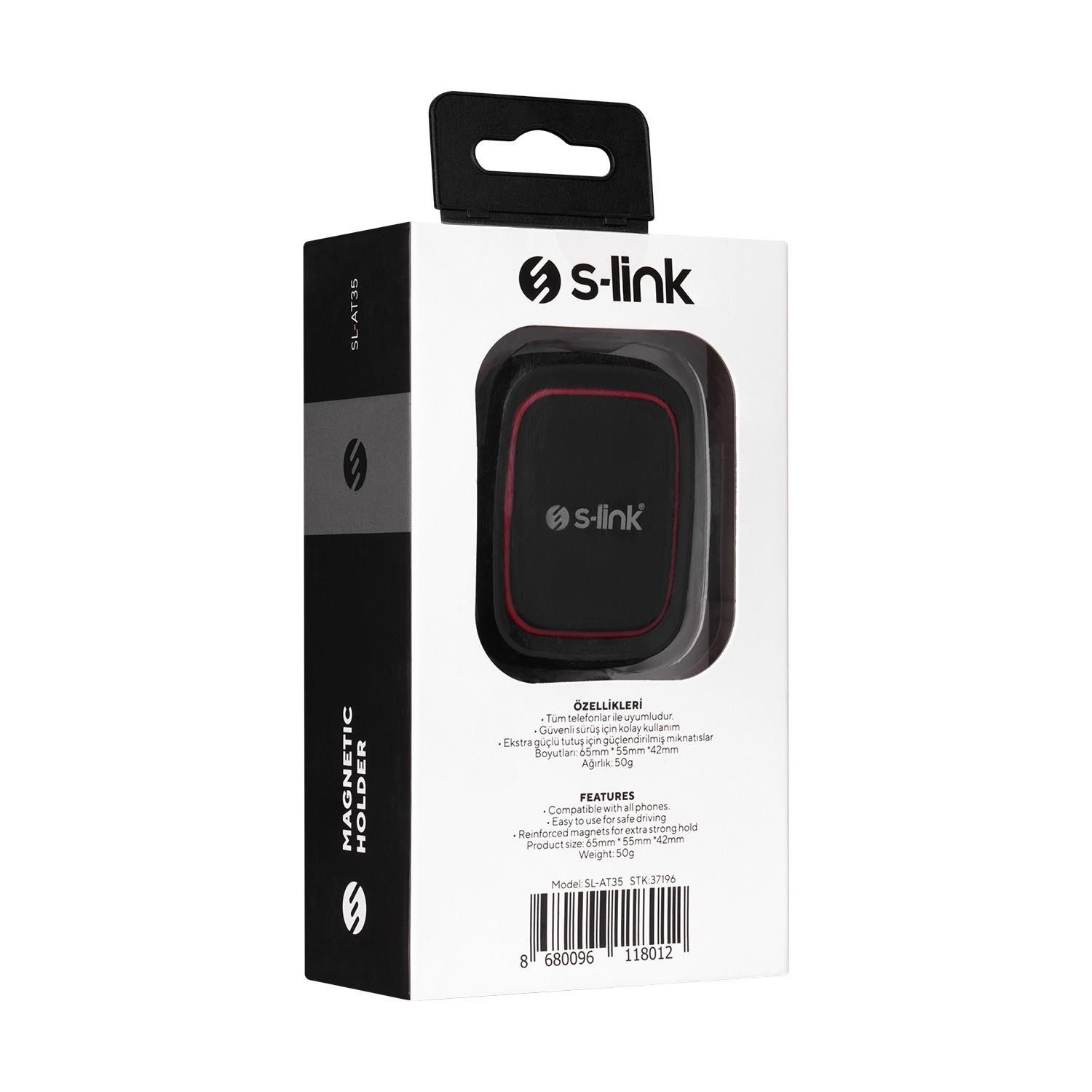 S-Link SL-AT35 Universal Siyah Araç Telefon Tutucu