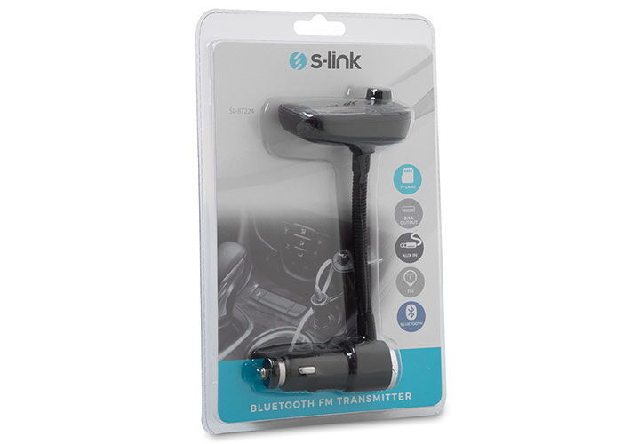 S-Link SL-BT224 Bluetooth Fm Transmitter