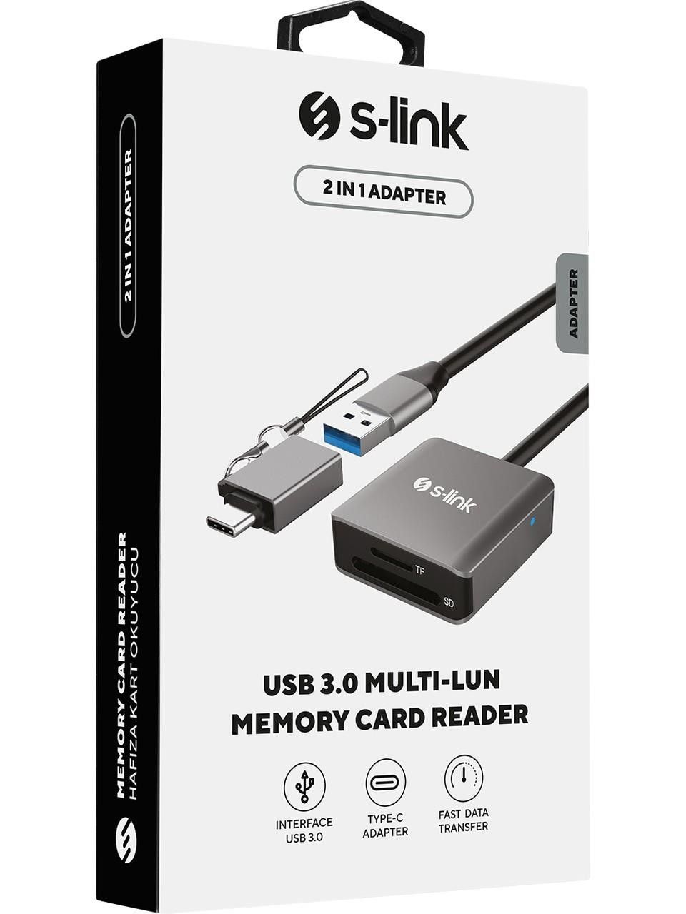S-Link SL-CR21 Usb 3.0 Kart Okuyucu